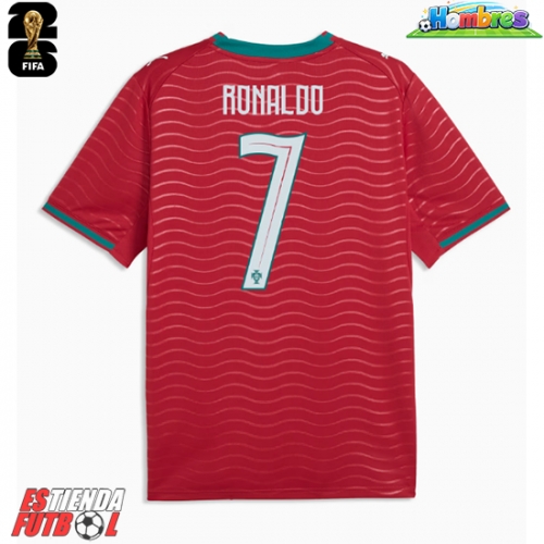 Portugal Cristiano Ronaldo #7 Primera Equipación Mundial 2026 Manga Corta Portugal Cristiano Ronaldo #7 Primera Equipación Mundial 2026 Manga Corta
